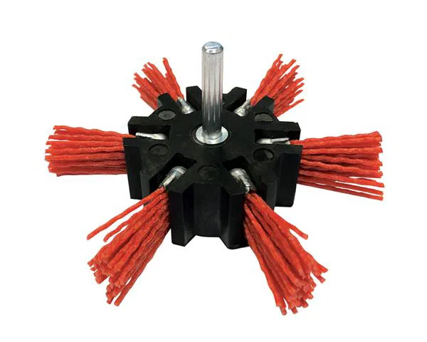 REGIN FILAMENT HEX BRUSH 100MM (6MM SPINDLE)
