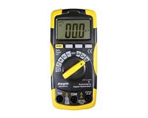 Regin Low Cost Multimeter with Temperature