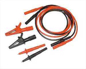 Regin  Red/Black Insulation Test Lead Set