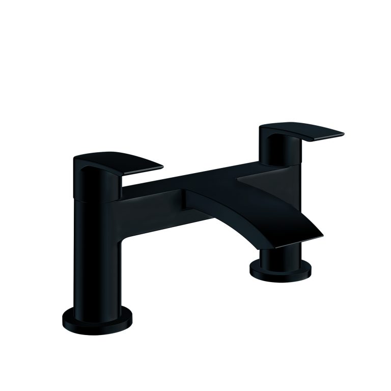 Belle Matt Black Bath Filler