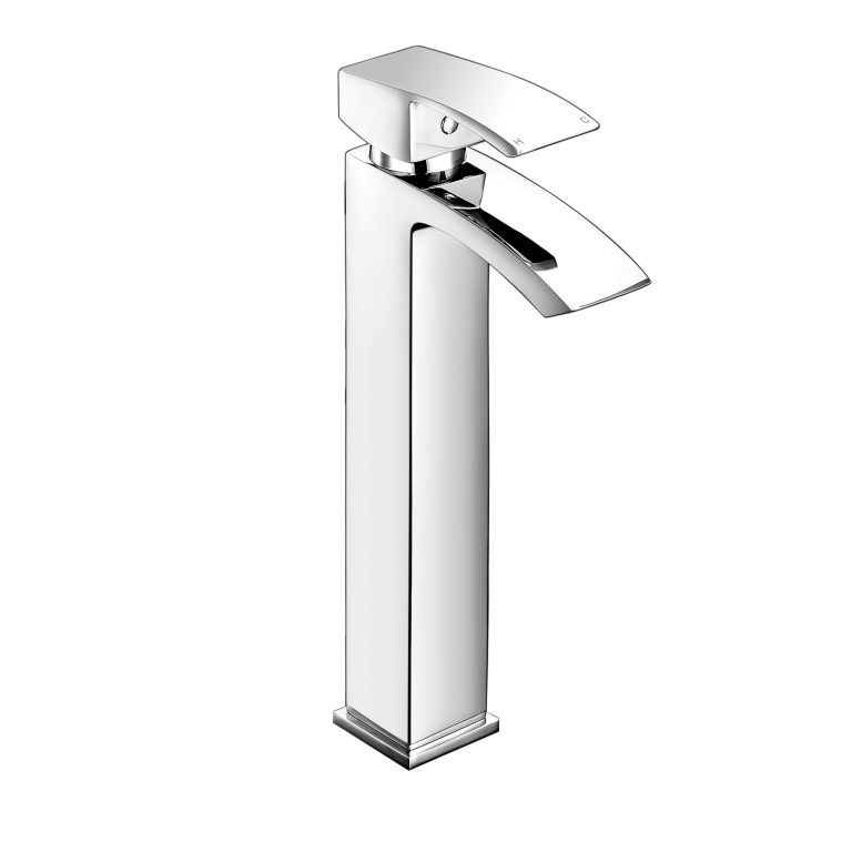 Ascent Tall Mono Basin Mixer No Waste Chrome