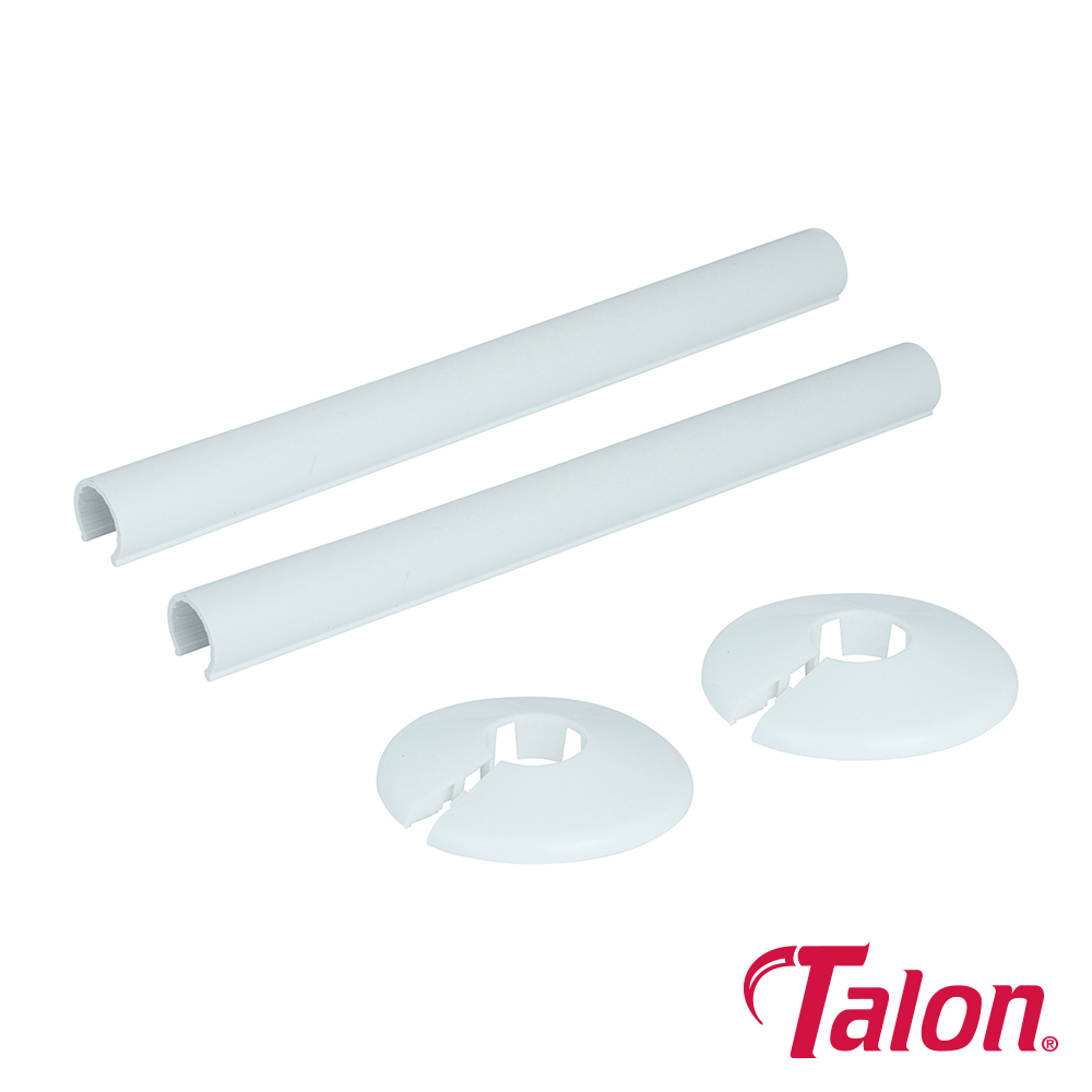Talon White Radiator Tail Kit