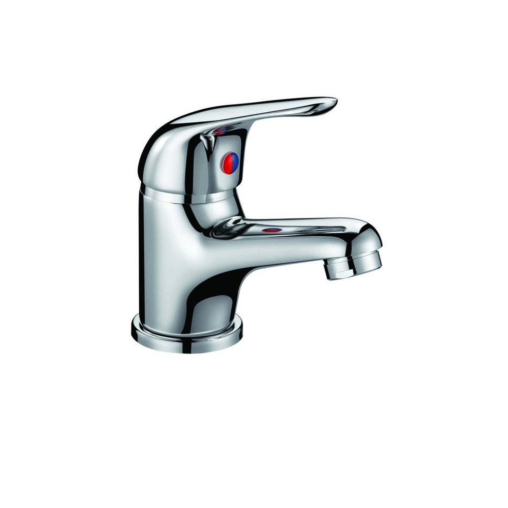 Contra Mono Basin Mixer with Push Waste 35mm