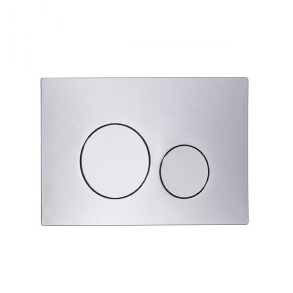 Roper Rhodes Rondo Circle Dual Flush Plate - Chrome