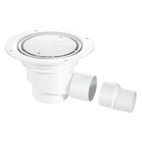 McAlpine Shower Gully Trap White TSG1WH